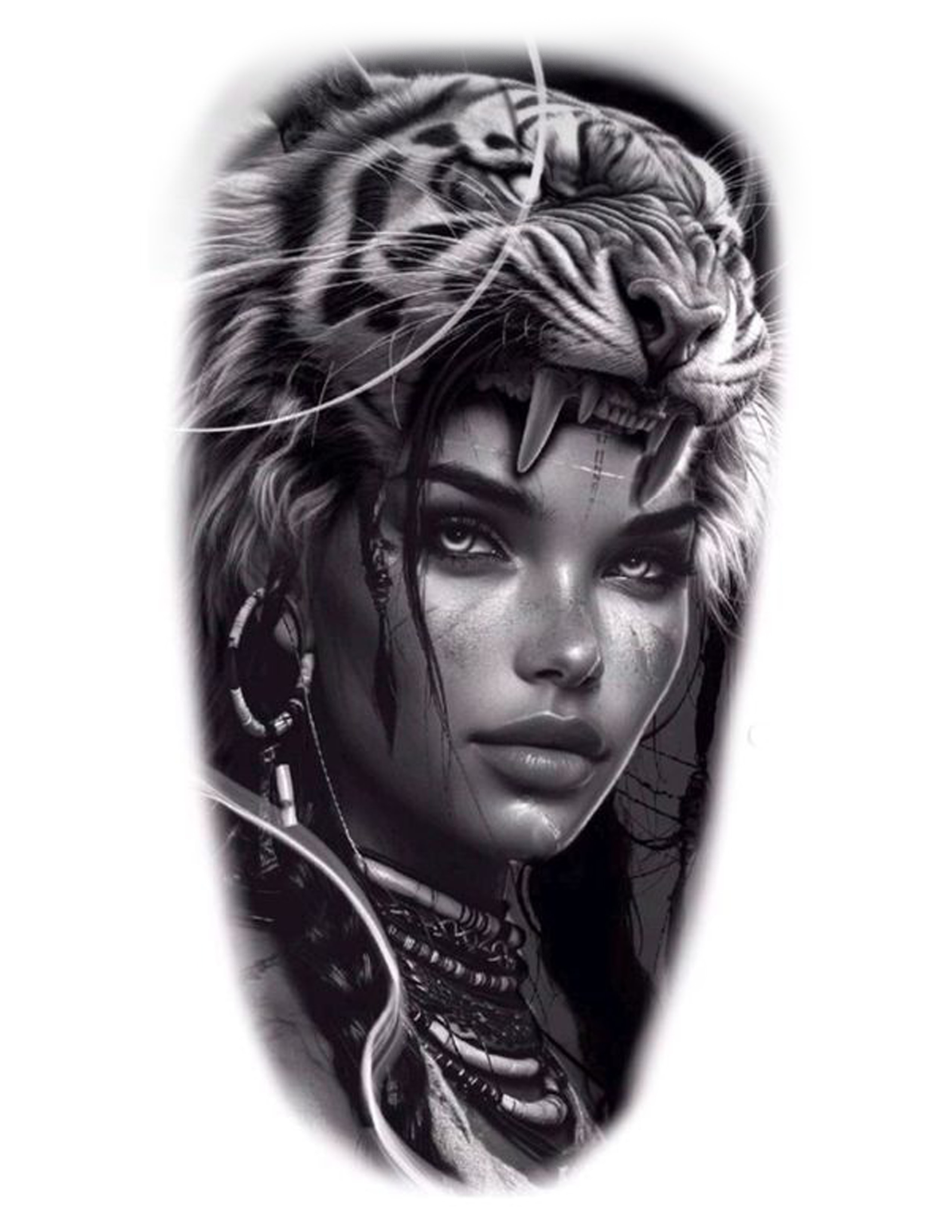 Tiger Warrior Woman